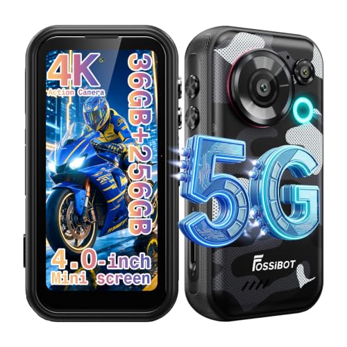Image of FOSSIBOT F116 Pro 5G Mini Rugged Phone, 36GB+256GB Cell Phone | MTK Dimensity 7300+, 4K Action Camera + 4.0 inch FHD+120Hz Display + 50MP+48MP Panoramic Camera