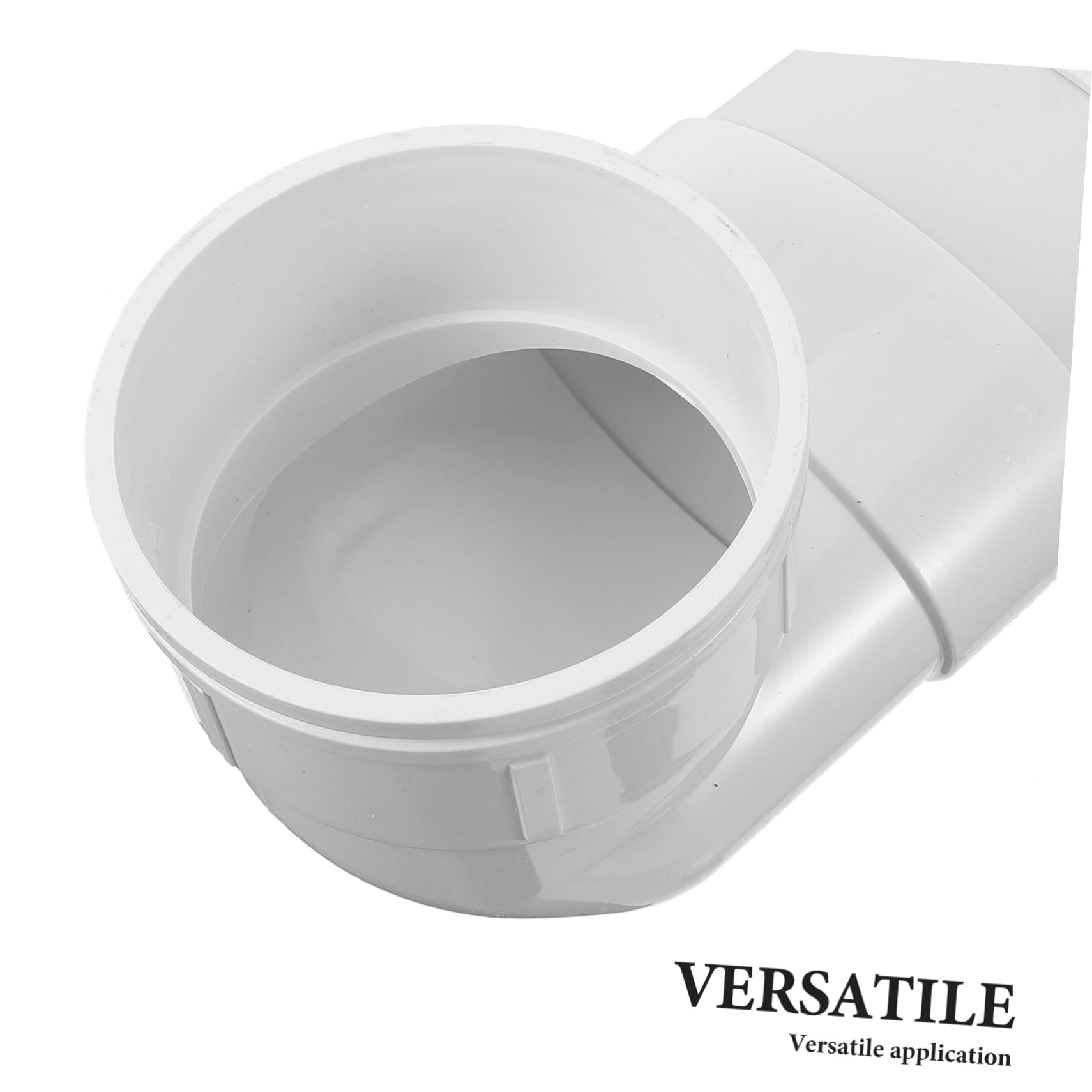 SHINEOFI Manicotto di Collegamento Wc in Pvc Resistente a Usura Spostamento Massimo 10cm, Set per Uso Residenziale e Commerciale