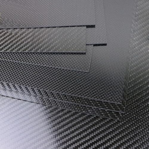 Placa de carbone composite haute résistance 3K matte 400x500mm