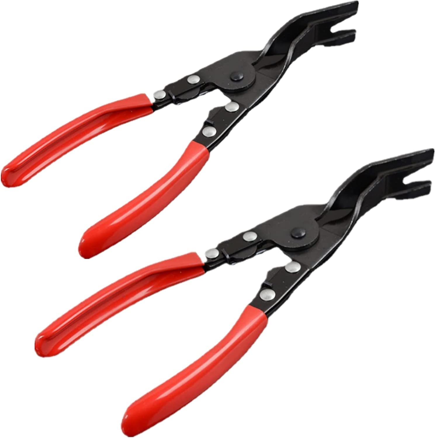 Plastic Rivet Snap Pliers - 2023 New Panel Clip Removal Pliers, Heavy Duty Snap Fastener Tool, Universal Snap Pliers For Ring Remover Retaining (2 PCS