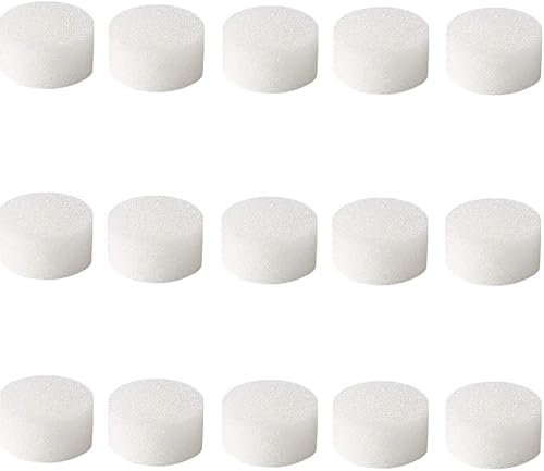 Esponja de filtro de aire de repuesto de 15 piezas para compresor, tamaño universal