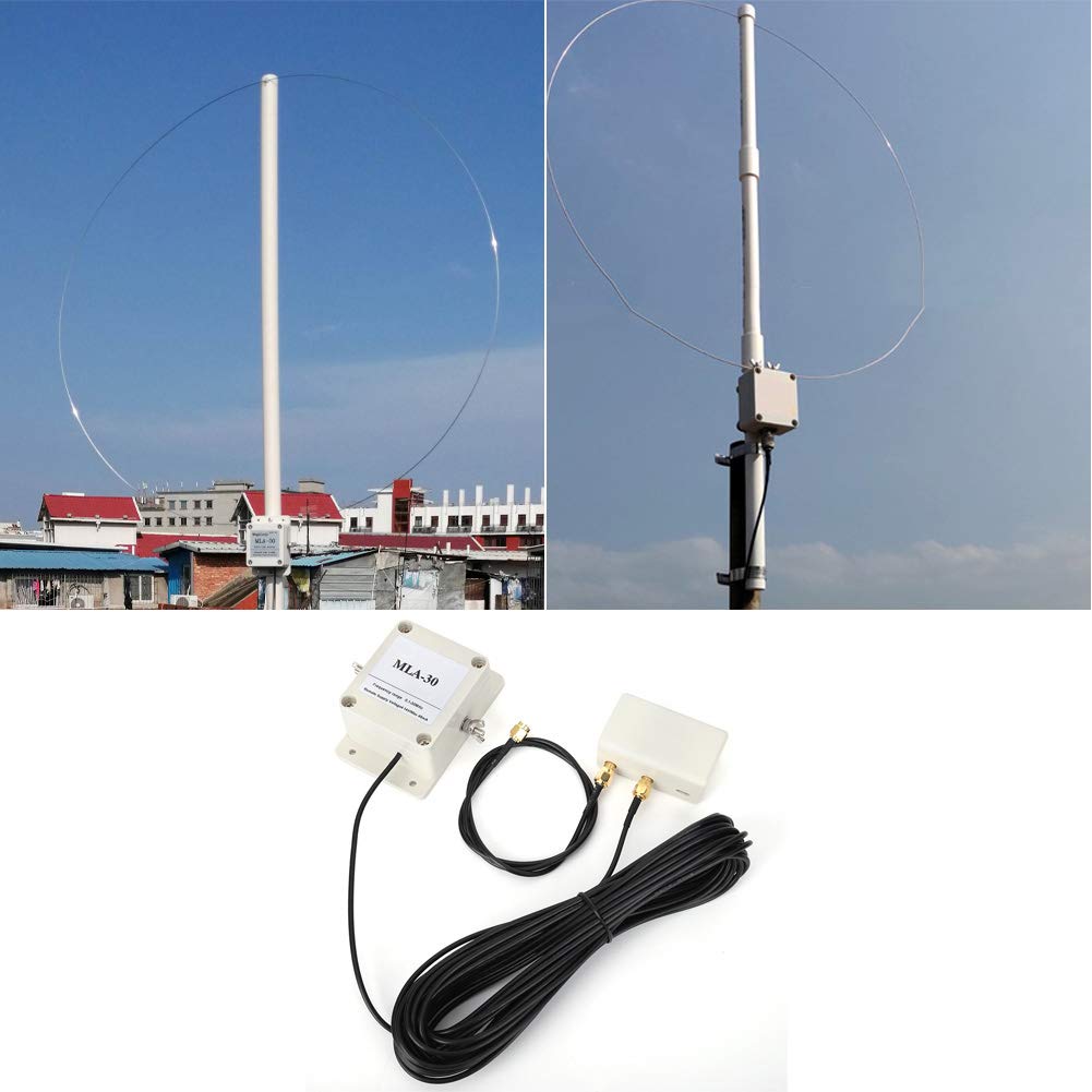 Antenne à Boucle Active, réception extérieure modulaire étanche à la Pluie