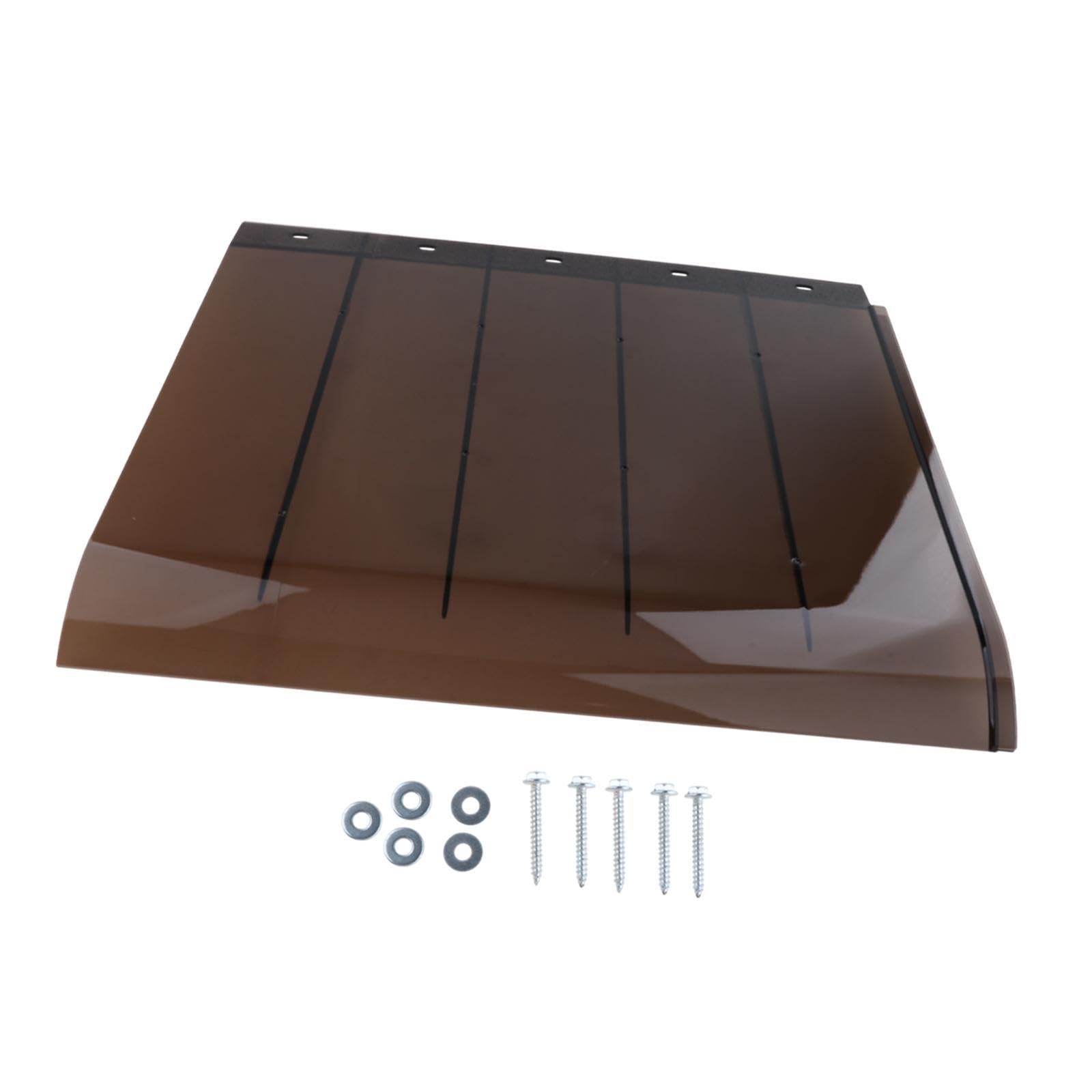 UJEAVETTE Window Awning Door Canopy Brown Front Door Canopy for Terrace Garage Outside 40cmx35cm-picture-14