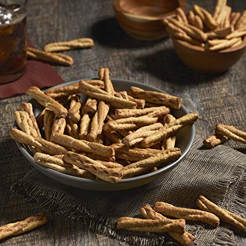 Amazon Brand - Happy Belly Braided Honey-Wheat Pretzels, 12 Ounce (Pack of 1)