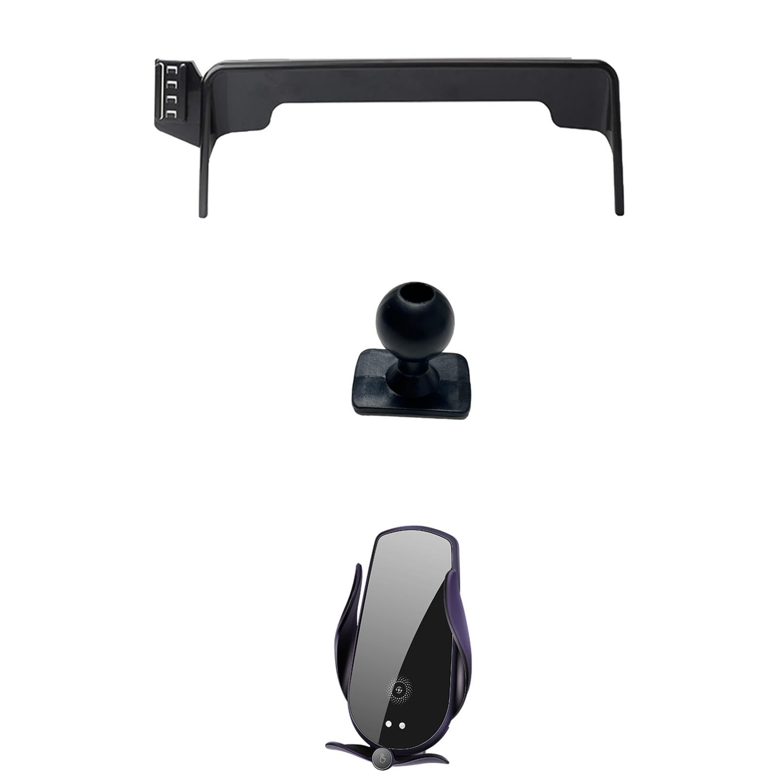 Soporte Móvil Coche para Nissan Patrol Y62 2021-2024, Soporte para teléfono móvil para Coche Soporte para GPS Soporte de navegación
