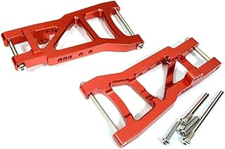 C31824RED Billet Machined Alloy Rear Arms for 1/10 Slash 2WD