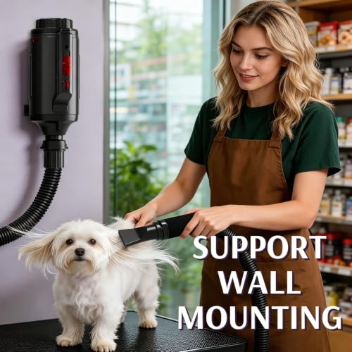 Dog Dryer High Velocity Pet Dog Grooming Force Hair Dryer/Blower additional image 1