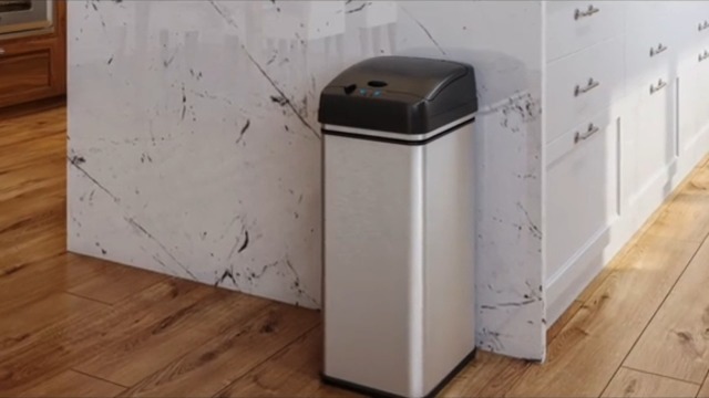 Canecas de basura táctiles iTouchless combo 13 y 2.5 gal miniatura 7