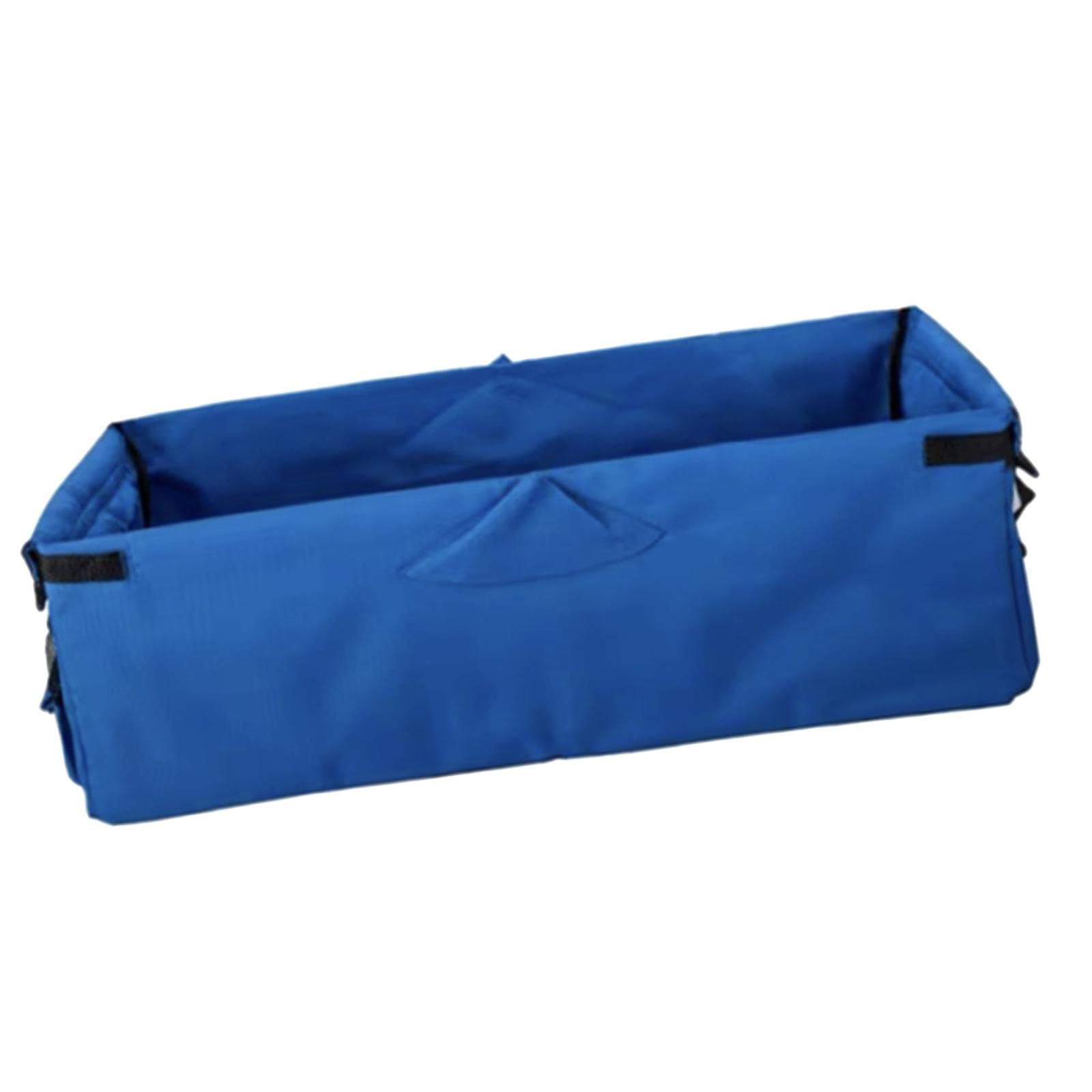 Fenteer Wagon Cart Liner Trolley Accessories, Portable Oxford Cloth Push Pull Cart Basket Pocket for Garden Outdoor Camping Shopping, Blue