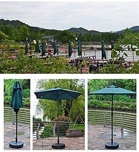 Paraguas de Mesa Premium de 2m con manivela para jardín 4