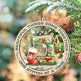 embroidery machine christmas ornaments