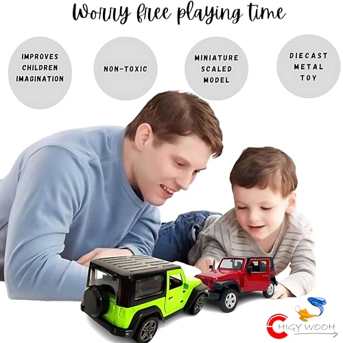 Image of Thar 1:36 Diecast Model Car | Pull Back Action Car | Openable Doors, Light & Sound Toy for Kids and Collectors | Perfect for Play & Display | Gift for 3+ Year Boys