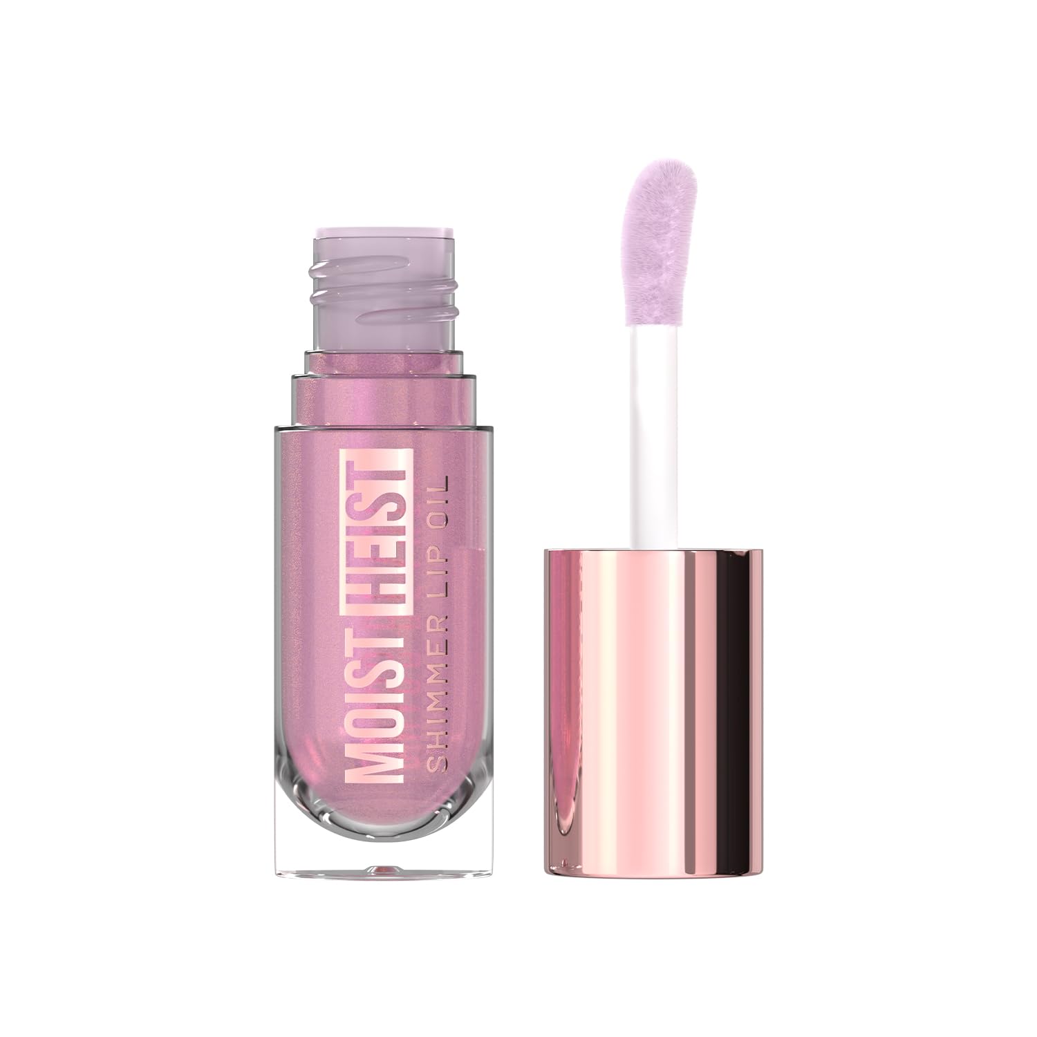 Swiss Beauty Moist Heist Shimmer Lip Oil | Luminous Shine | Hydrating | Lightweight | Shade- 2. Pink Flicker, 4.8g