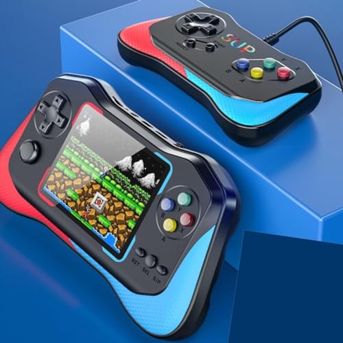 VikriDA 500 In 1 Classic Retro Handheld Multi-Game Console With Gamepad Support - 3.5In HD Screen With Multiple Games For Kids 7 51GhUZOhODL