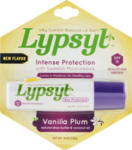 Lypsyl Silkly Swedish Beeswax Lip Balm Vanilla Plum