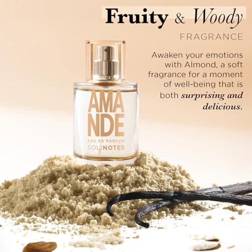 Image of Solinotes Almond Eau de Parfum, Vanilla & Tonka, for Women & Men, 1.7 Fl Oz