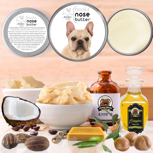 Image of The Blissful Dog French Bulldog Fawn Unscented Nose Butter - Dog Nose Butter, 4 Ounce