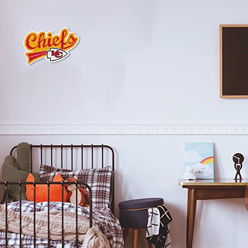 rico industries nfl football distressed shape cut pennant - home and living room dcor - soft felt ez to hang