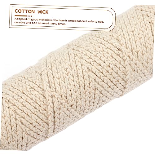 1 rollo de pabilo para velas de algodón y papel 6.3 in miniatura 2