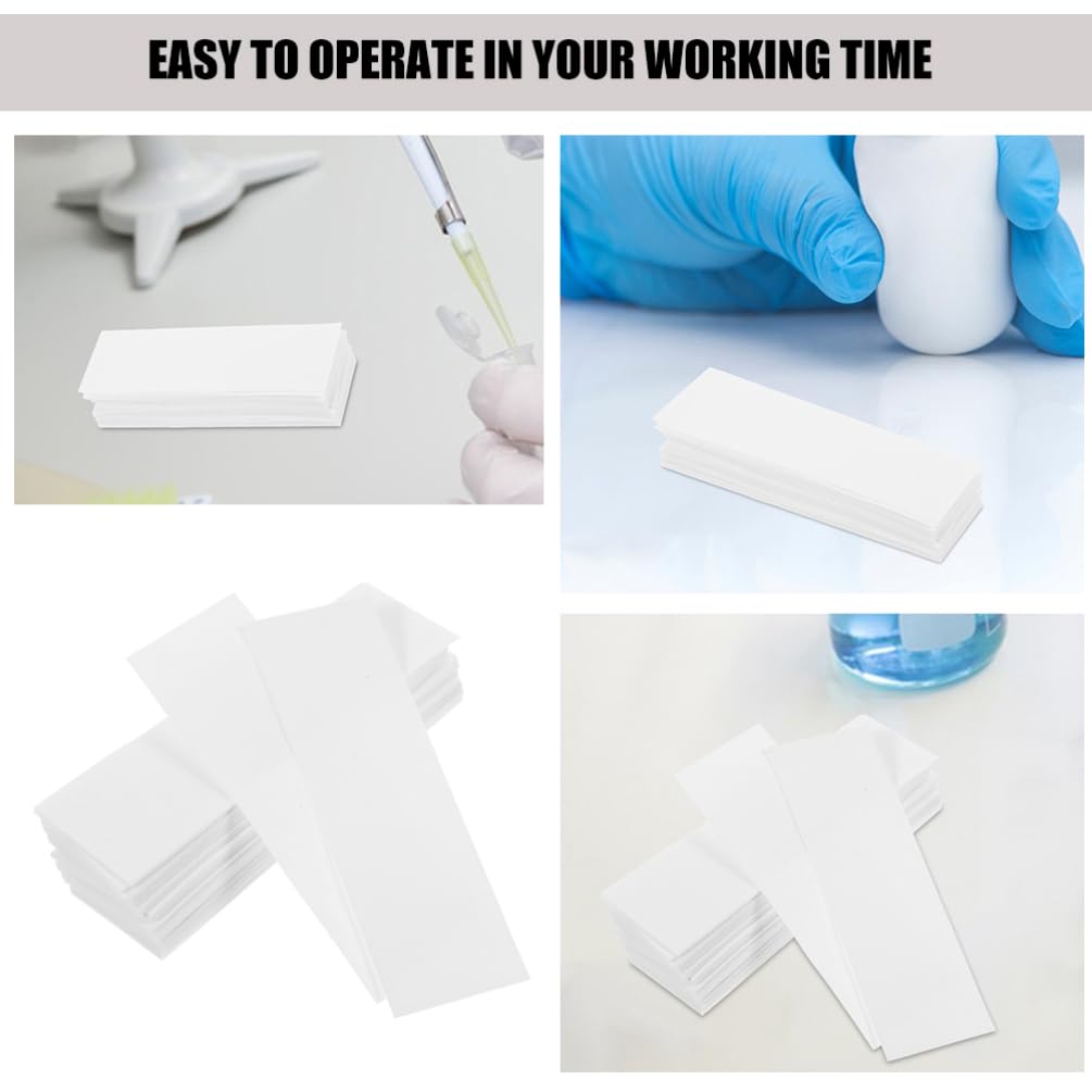 Bandes de Papier Chromatographique Blanc pour Laboratoire 200 pour Laboratoires et Instituts de Recherche