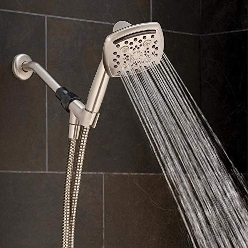 Oxygenics Marvel Brushed Nickel 6-Spray Handheld Shower