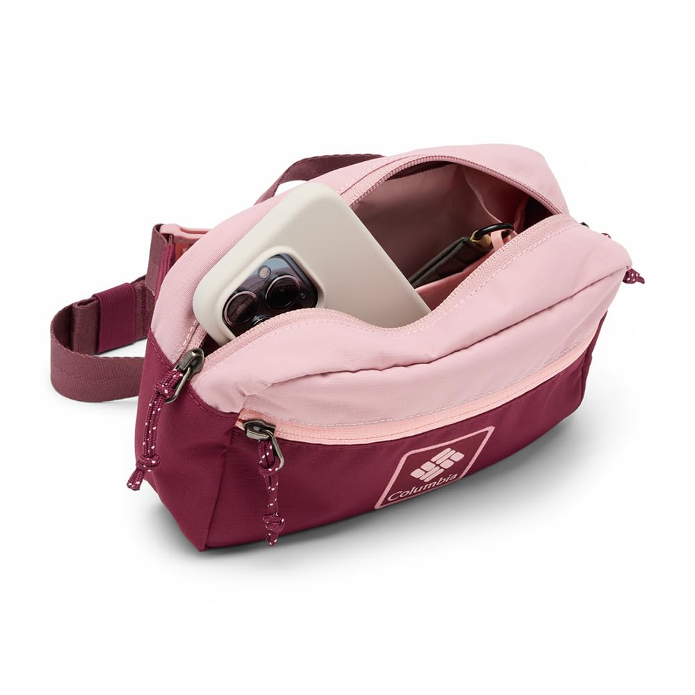 Columbia Trail Traveler - Riñonera Unisex (Rich Wine/Eraser Pink), Talla única