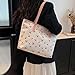 Luyismer Elegant Bows Underarm Bag Fashionable Aesthetic Shoulder Bag PU Handbag