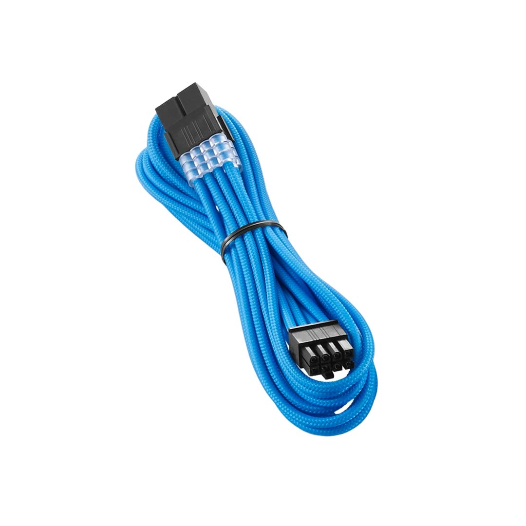 Rallonge PCIe 8 broches CableMod PRO ModMesh bleu clair de 45 cm pour carte graphique