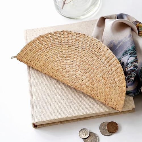 Bolso Clutch Semi-Circular de Jacinto de Agua para Mujer miniatura 3