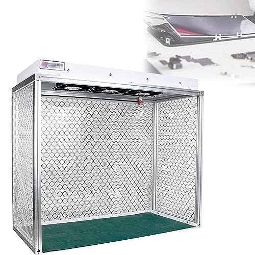 Postazione di lavoro del filtro HEPA, banco pulito di flusso laminare verticale a 3 venile.Scrivania senza polvere di alluminio per la riparazione LCD del telefono, laboratorio, saldatura.Operazione t