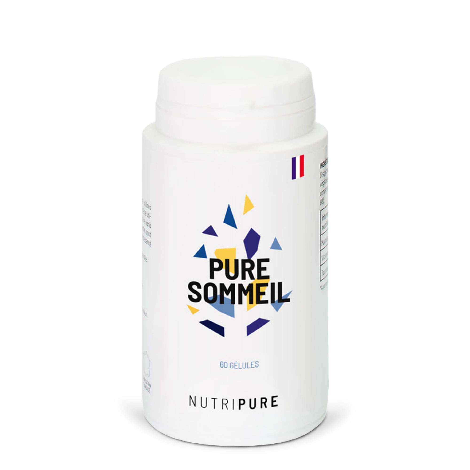 Nutripure | Pure Sommeil 1,9mg | Complément alimentaire pour l'endormissement | 