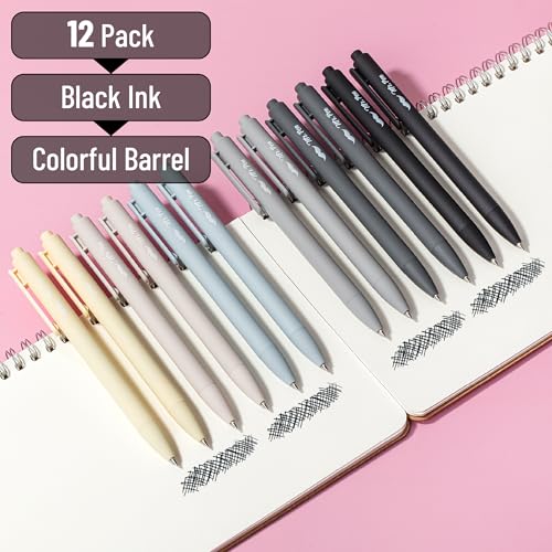 Image of Mr. Pen- Retractable Gel Pens, 12 Pack, Black Ink