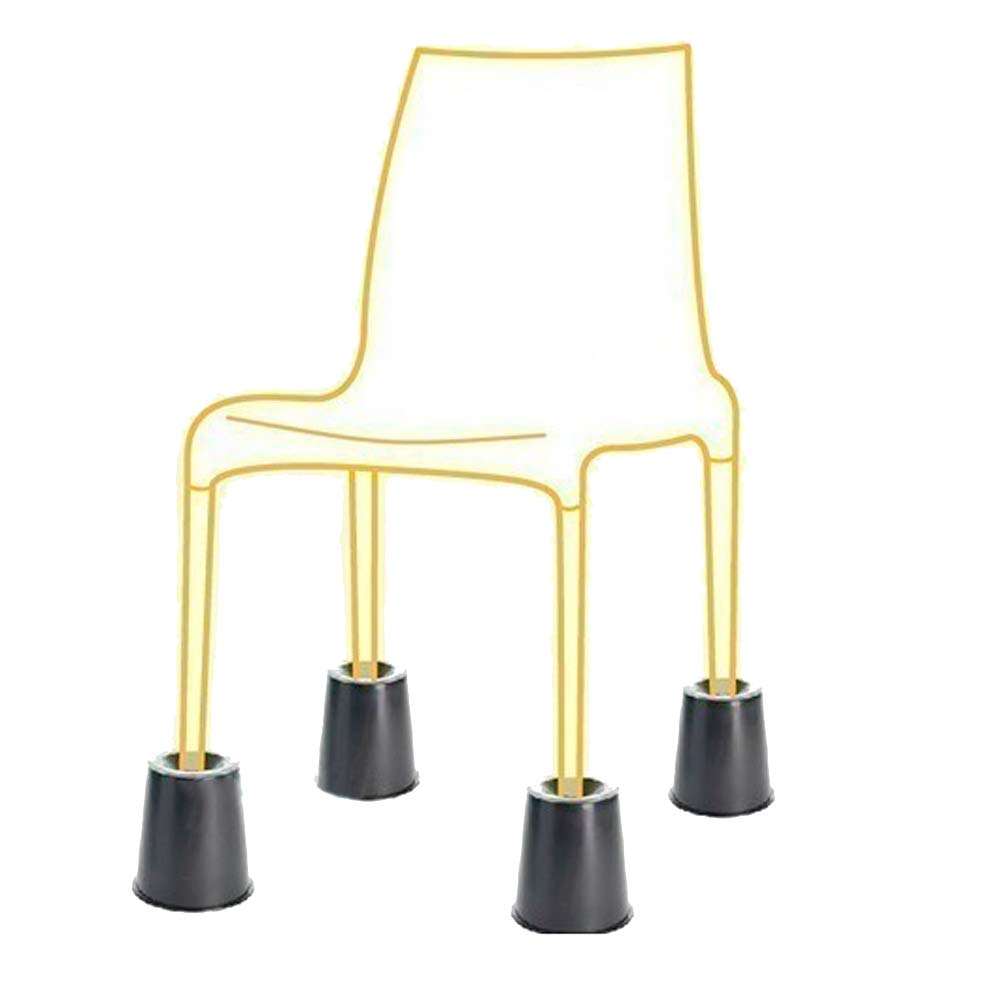 Mobiclinic, Piedini per mobili, Piedi letto e sedia, Conici, 4 unità, 15x7x15