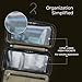 Briggs & Riley Hanging Toiletry Kit - Toiletry Travel Bags for Women & Men, Organizer for Vacation, Sleek & Compact Dopp Kit, Use for Bathroom Accessories, Makeup, & Skincare - ZDX Collection, Hunter