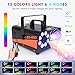 Maquina de Humo 600W con Efectos LED RGB 13 Colores y Luces Discoteca Imagen de Maquina de Humo 600W con Efectos LED RGB 13 Colores y Luces Discoteca