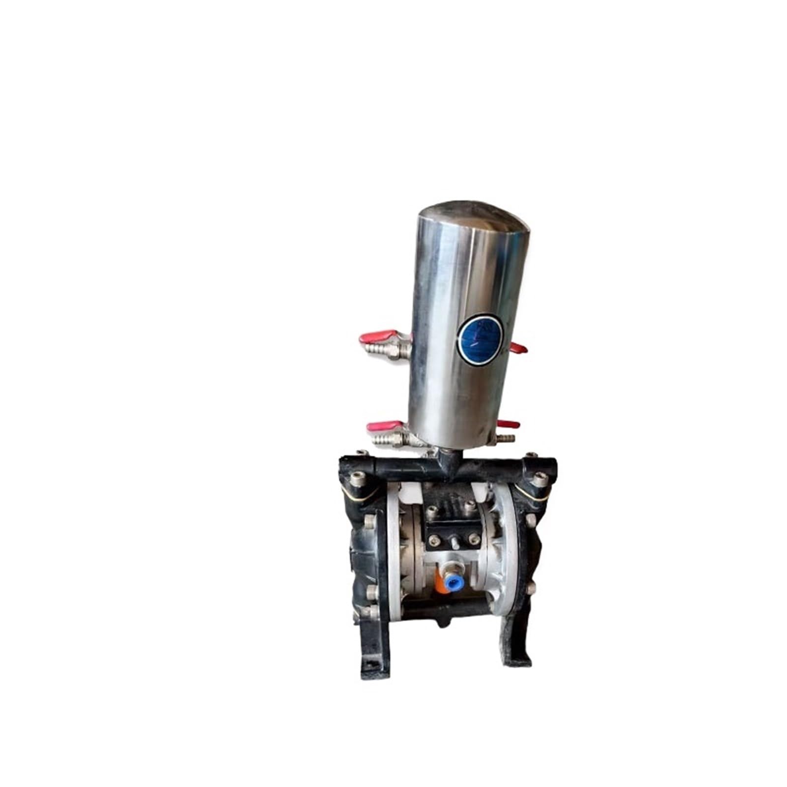 Zxzzas One Color Diaphragm Pump, Mini Pneumatic Diaphragm Pump Qby3-25 Cast Iron Aluminum Alloy Plastic Stainless Steel Pressure Filtration Sewage Chemical Water Pump