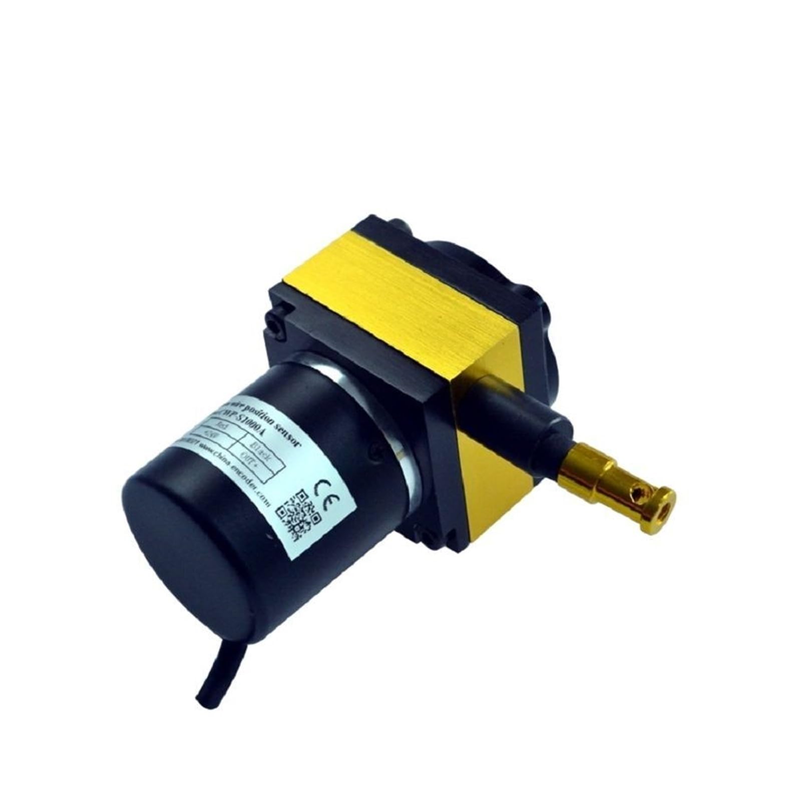 NOBIRTBSA CWP-S300 300mm Displacement Transducer 24VDC Position Draw-Wire Sensor 0-5V 0-10V 4-20mA 0-5 0-10Kohm(0-10kohm)