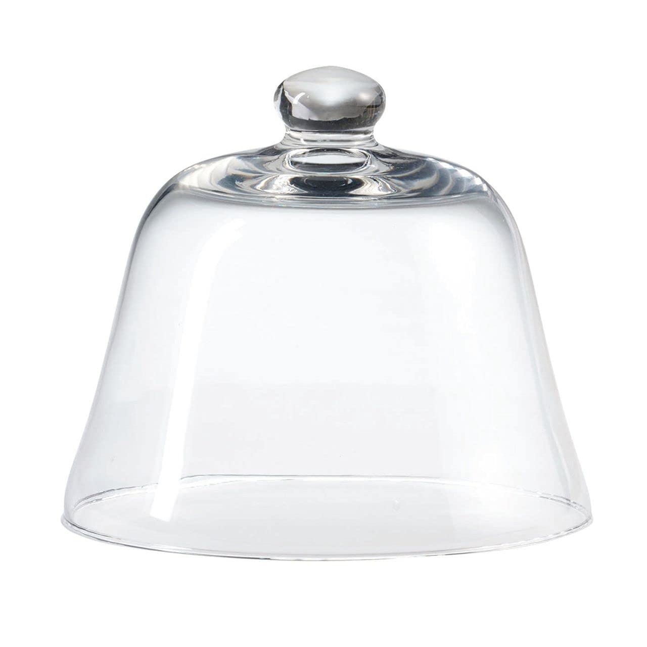 Piatto con campana in vetro - | Ecom