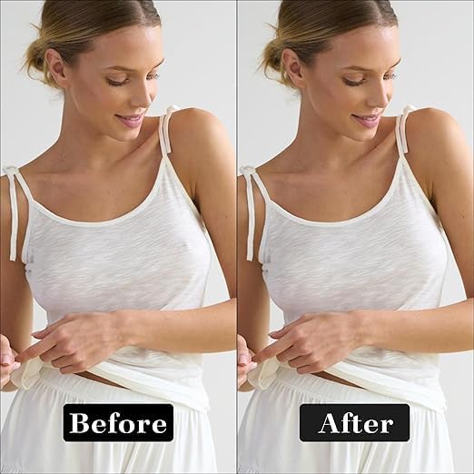 Women Nipple Covers 4 Pairs Reusable Pasties Adhesive Silicone Nippleless Covers (2 Round+2 Flower) Color: Light Brown Colour