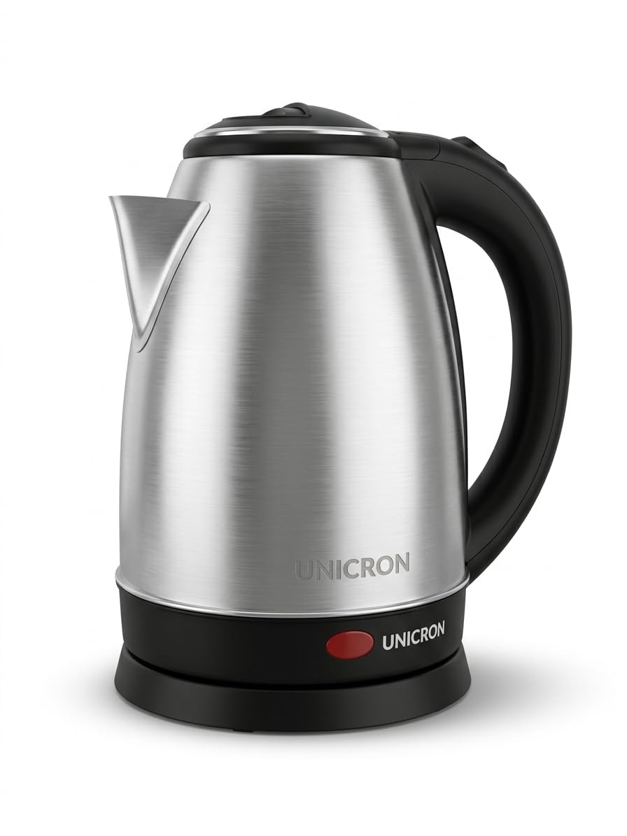 2 Ltr Premuim Electric Kettle WIth Double Heating Controller | 60 Degree Swivel Base for Home, Office, Hostel & Making of Tea Coffee Noodles