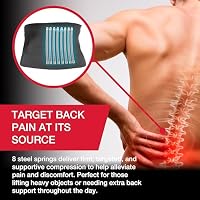 MUELLER Sports Medicine Adjustable Back Brace, Ideal for Upper and Lower Back Pain, Relief & Support for Men and Women, Strains, Sciatica, Scoliosis, SMALL — image 6
