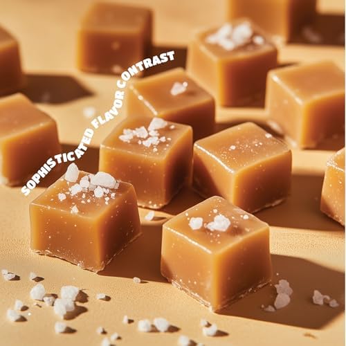 Sea Salt Caramel Candy Individually Wrapped - 2 Lb Pack - 3