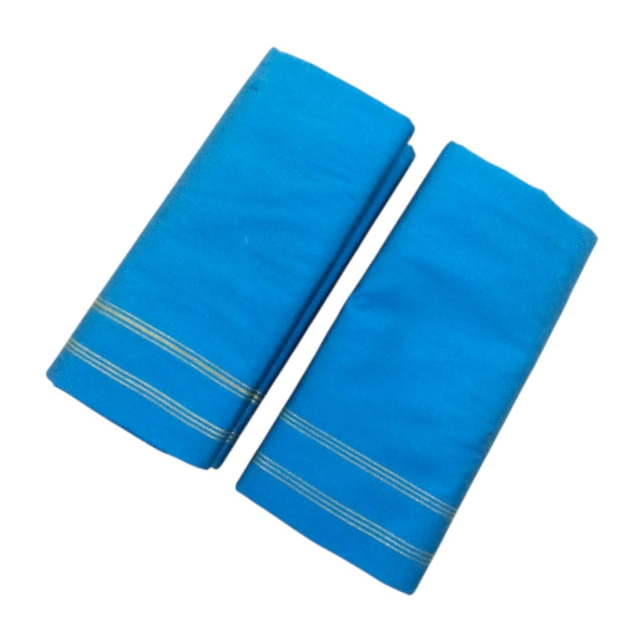 Assomiya Plain Mekhala Chador, Royal Blue, Litchi Silk, Traditional Assamese Attire Set, Uka Jura-picture-29