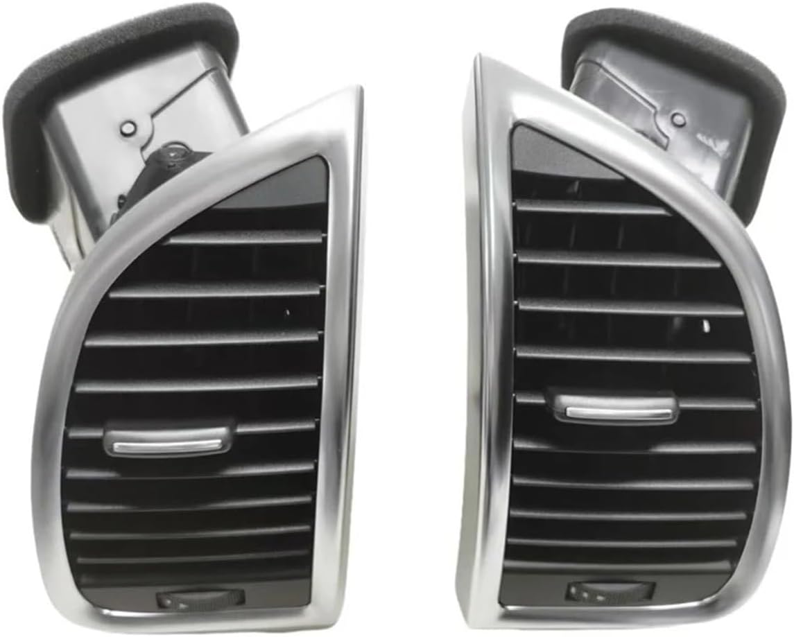 1PCS Air Conditioner Vent A/C Compatible with Audi Q7 4L 2007-2015 Front Rear Panel Dash Louver Air Conditioner Vent A/C Outlet(2PCS Left Rear)