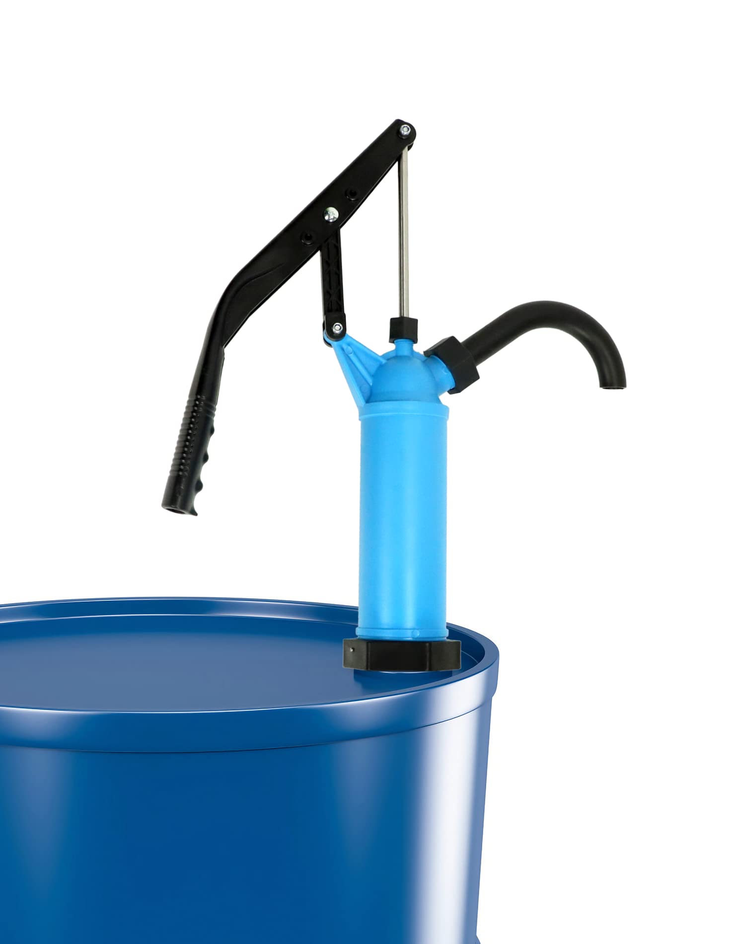 QWORK® Pompe Manuelle Carburant, Pompe à Main à Levier pour Huile, Diesel, kérosène, Huile de Lubrification, Eau (150 ML/Pompe)