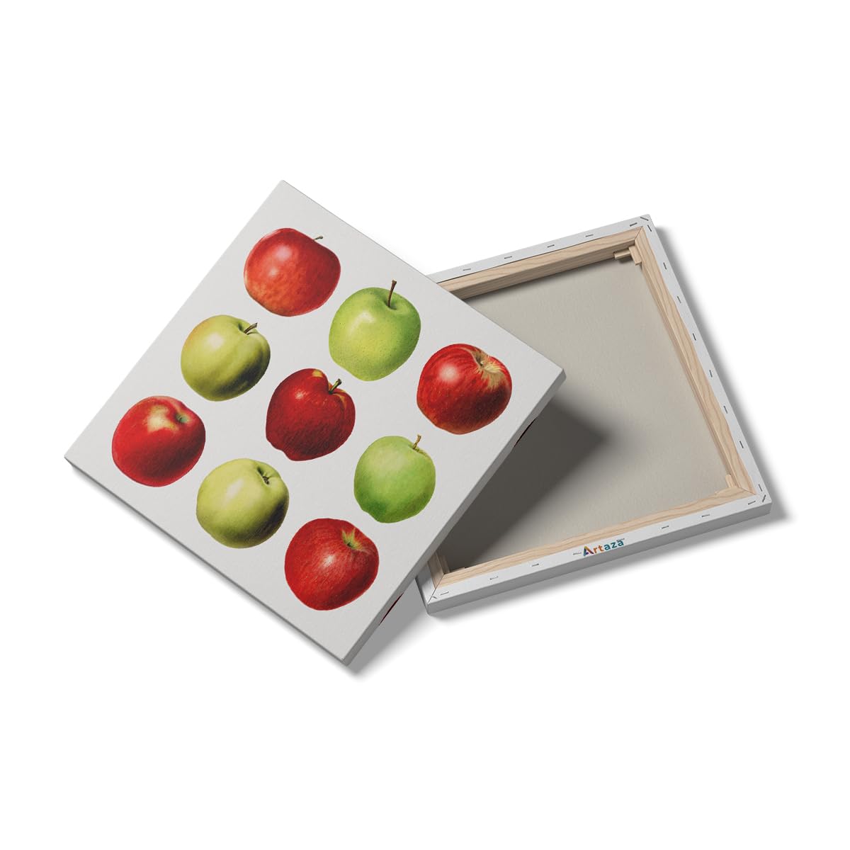 Artaza Cuadros Decoración Salón Modernos Manzanas - 70x70 cm - Cuadros Decorativos Cocina Pared - Decoración Hogar Frutas - Lienzos Salon