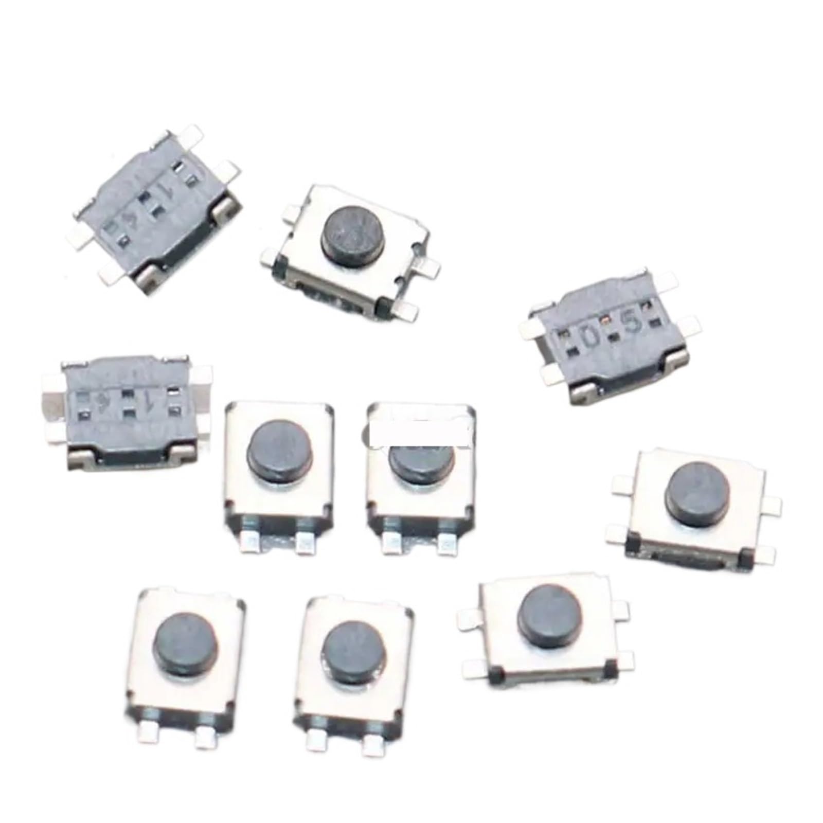 Microinterruptor SMD de 4x4x0.8 mm con contactos de alta precisión 6