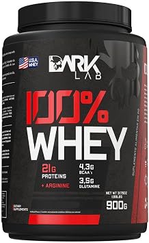 Whey 100% Concentrado Pote 900G Cookies Dark Lab
