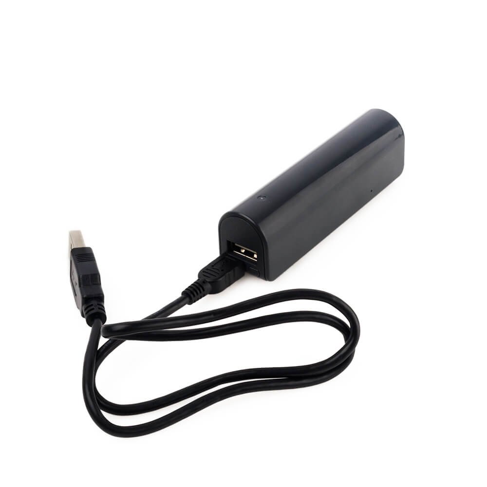 MQ-L500 mod antracite - Chiavetta USB Dittafono Spy Powerbank. Fino a 2 settimane di registrazione continua o 4 mesi di standby, memoria 16 GB per max. 576 ore
