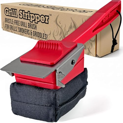 GRILL STRIPPER Bristle Free Grill Brush For Outdoor...